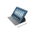 Trust puzdro pre iPad - eLiga Elegant folio stand & stylus for iPad - blue 18922