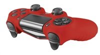 TRUST silikonový obal pro PS4 GXT 744R Rubber Skin - červený 21214