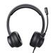 TRUST Sluchátka s mikrofonem HS-201, USB, černá 25373
