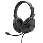 TRUST sluchátka s mikrofonem HS-250 Over-Ear USB Headset 24185