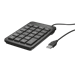 TRUST XALAS Numerický blok, USB, černý 22221