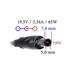 TRX Akyga 65W napájecí adaptér/ nabíječka/ DELL/ 19.5V/ 3.34A/ 7.4x5.5mm konektor + pin/ neoriginální TRX-AK-ND-05