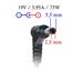 TRX Akyga 75W napájecí adaptér/ nabíječka/ Asus/ HP/ Toshiba/ 19V/ 3.95A/ 5.5x2.5mm konektor/ neoriginální TRX-AK-ND-02