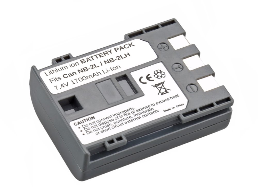 TRX baterie Canon/ 1700 mAh/ pro MV800/ MV830/ MV850i/ MV880X/ MVX200/ neoriginální TRX-NB-2L H