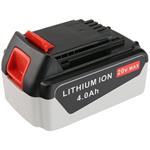 TRX baterie LB2X4020/ 20V/ 4000 mAh/ Li-Ion/ Black&Decker BL1518,BL1520,BL3018,BL3020,BL4018,BL4020,LBX202 TRX-BD-BL3018