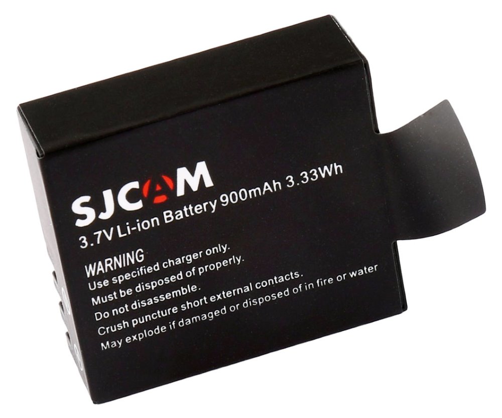 TRX baterie SJCAM/ 900 mAh/ pro SJ4000/ SJ5000/ SJ6000/ M10/ M20/ neoriginální TRX-BATSJ4000