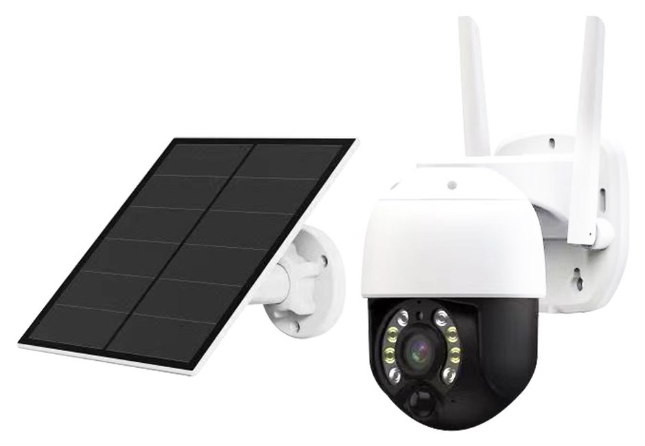 TRX Bezpečnostní IP kamera Innotronik ICS-PT50, bezdrátová, 3.0Mpix, Wi-Fi, solární panel + Li-Ion baterie BK-ICS-PT50