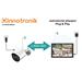 TRX Innotronik ICS-WKM10MA04 Bezpečnostní Venkovní wi-fi NVR kit 4ks 3MPix kamer + LCD displej 10,1" BK-ICS-WKM10MA04
