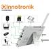 TRX Innotronik ICS-WKM10MA04 Bezpečnostní Venkovní wi-fi NVR kit 4ks 3MPix kamer + LCD displej 10,1" BK-ICS-WKM10MA04