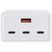 TRX USB Nabíječka AK-CH-25 USB-A + 3x USB-C PD 5-28V / max. 5A 140W Quick Charge 3.0 GaN TRX-AK-CH-25