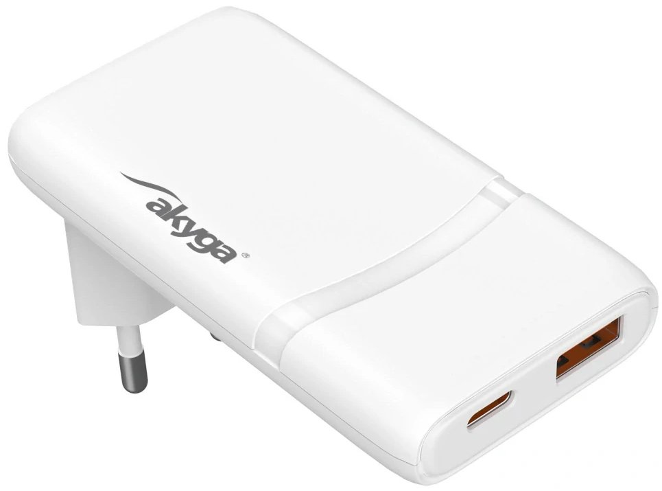 TRX USB Nabíječka AK-CH-31 USB-A + USB-C PD 5-20V / max. 3.25A 65W Quick Charge 4+ GaN TRX-AK-CH-31