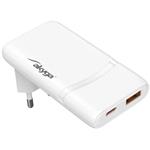 TRX USB Nabíječka AK-CH-31 USB-A + USB-C PD 5-20V / max. 3.25A 65W Quick Charge 4+ GaN TRX-AK-CH-31