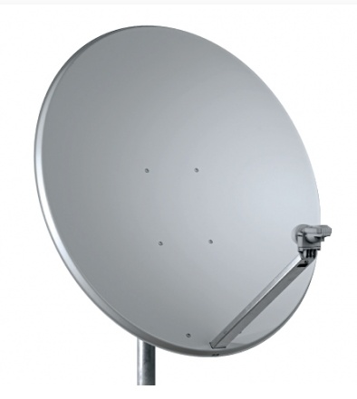 TS parabola offset 100 Al Media line bílá PARTS10AO01