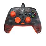 Turtle Beach Rematch Core, herní ovladač pro XBOX Series X/S, XBOX One, PC, Ghost Black Camo/Orange 0840454400038