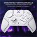 Turtle Beach Victrix Pro BFG Reloaded, drátový/bezdrátový herní ovladač pro PS4/PS5 a PC, bílá 0840454400847