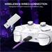 Turtle Beach Victrix Pro BFG Reloaded, drátový/bezdrátový herní ovladač pro PS4/PS5 a PC, bílá 0840454400847