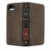 TwelveSouth puzdro BookBook pre iPhone SE - Vintage Brown 12-1232