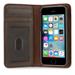 TwelveSouth puzdro BookBook pre iPhone SE - Vintage Brown 12-1232