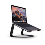 TwelveSouth stojan Curve pre MacBook - Matte Black Aluminium 12-1708