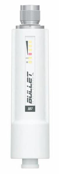 Ubiquiti Bullet M2 - miniaturní outdoor klient 2,4Ghz MiMo, 1xLAN bulletm2