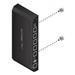 Ubiquiti EdgeSwitch ES-5XP - Přepínač - řízený - 5 x 10/100/1000 (PoE) - pro připevnění na zeď - Po