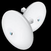 Ubiquiti NanoBeam 5AC Gen2 - AP/client 5GHz, anténa 19dBi MIMO2x2, airMAX AC, 2x Gbit RJ45, PoE 24V NBE-5AC-GEN2