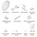 Ubiquiti RocketDish 24dBi, 2,4GHz, Rocket Kit RD-2G24