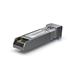 Ubiquiti SFP28 transceiver that supports 25G connections up to 10 km using single-mode fiber with a dup UACC-OM-SFP28-LR