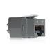 Ubiquiti Toolless keystone for terminating a Cat6A Ethernet jack without the use of a punch-down UACC-Keystone-Jack-C6A