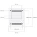 Ubiquiti UniFi 12U Rack Cabinet Wall 450 Perforated UACC-Rack-12U-Wall-450-P