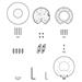 Ubiquiti UniFi 6 Long-Range - Wi-Fi 6 AP, 2.4/5GHz, až 3 Gbps, 1x GbE, PoE+ (bez PoE injektoru) U6-LR