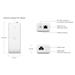 Ubiquiti UniFi Device Bridge - Gigabit PoE injektor, 48V, 15W, funkce Wi-Fi Auto-Link, včetně napájecího kabelu UDB
