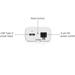 Ubiquiti UniFi Device Bridge IoT - 2.4GHz bezdrátový bridge, anténa 4+3dBi, 2x FE port, UniFi Wi-Fi Auto-Link, U UDB-IoT