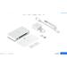 Ubiquiti UniFi Device Bridge Switch 7x 2,5Gbps 1x 10Gbps + WIFI 7 bridge POE+ 35W-185W UDB-Switch