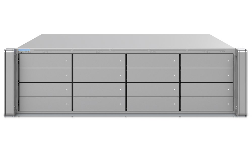 Ubiquiti UniFi Enterprise NVR Core - NVR, 16x 2.5/3.5" HDD slot, 3U, RAID5/RAID6/RAID10, 2x SFP28, 1x 1GbE MGM ENVR-Core