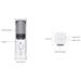 Ubiquiti UniFi Entry 3 - Senzor detekce otevření/zavření dveří a oken, SuperLink, napájení baterie CR123A, 3 USL-Entry-3