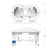 Ubiquiti UniFi G6 180 Camera Flush Mount W UACC-G6-180-FM-W