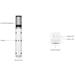 Ubiquiti UniFi Glass Break Sensor - Senzor rozbití skla, SuperLink, napájení baterie CR123A USL-GlassBreak
