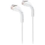 Ubiquiti UniFi Patch Cable 0.2m White 50pack - Patch kabel, UTP, až 10GbE, délka 0.2m, bílý, UACC-Cable-Patch-0.2M-W-50