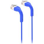 Ubiquiti UniFi Patch Cable 0.4m Blue 50pack - Patch kabel, UTP, až 10GbE, délka 0.4m, modrý, UACC-Cable-Patch-0.4M-BL-50