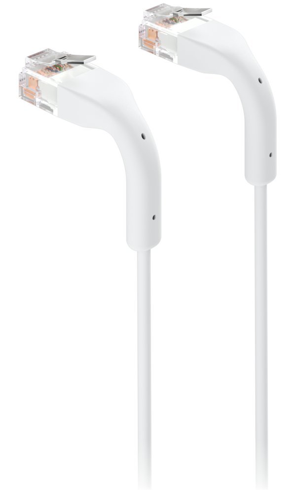 Ubiquiti UniFi Patch Cable 0.4m White 50pack - Patch kabel, UTP, až 10GbE, délka 0.4m, bílý, UACC-Cable-Patch-0.4M-W-50