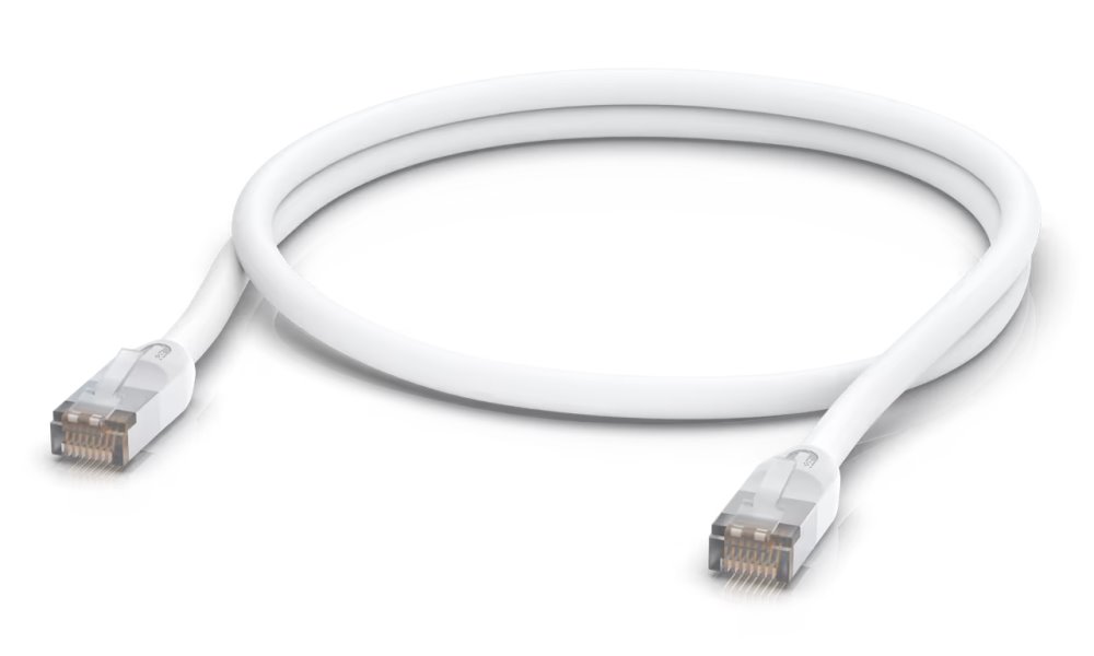 Ubiquiti UniFi patch cable outdoor - venkovní STP, Cat5e, bílý, délka 1m UACC-Cable-Patch-Outdoor-1M-W