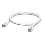 Ubiquiti UniFi patch cable outdoor - venkovní STP, Cat5e, bílý, délka 1m UACC-Cable-Patch-Outdoor-1M-W