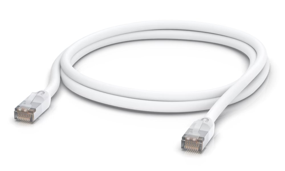 Ubiquiti UniFi patch cable outdoor - venkovní STP, Cat5e, bílý, délka 2m UACC-Cable-Patch-Outdoor-2M-W
