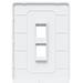 Ubiquiti Universal Paintable 2-Port Keystone Wall Plate Vertical UACC-WP-Keystone-V-2P