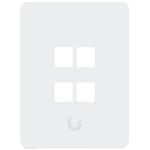 Ubiquiti Universal Paintable 4-Port Keystone Wall Plate Vertical UACC-WP-Keystone-V-4P