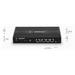 UBNT EdgeMAX EdgeRouter 4 [1GHz štvorjadrový CPU, 1GB RAM, EdgeOS, 3 gigabitové porty + 1xSFP slot, bez ventilát ER-4-EU