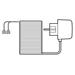 UBNT G4 Doorbell Power Supply - Volitelný napájecí adaptér pro Ubiquiti UVC G4 DoorBell, EU verze UVC-G4-Doorbell-PS