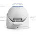 UBNT G6 Pro Turret, UniFi 8MP IP kamera, bílá UVC-G6-Pro-Turret-W
