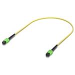 UBNT UACC-OFC-SA-MPMP-0.5M - optický patch cord MPO-12 Type B APC, Single-mode SMG657A2, 0,5m